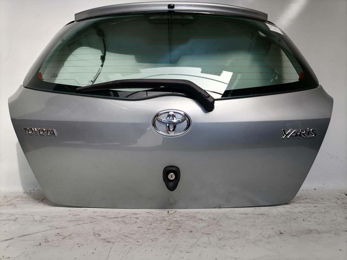 Toyota Yaris XP9 original Heckklappe mit Heckscheibe Silber Bj.2006